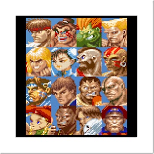 Fighter Face Turbo Posters and Art